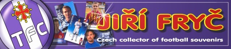 Jiri Fryc website foootball items
