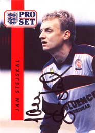 Jan Stejskal - Q.P.Rangers - PRO SET 1991